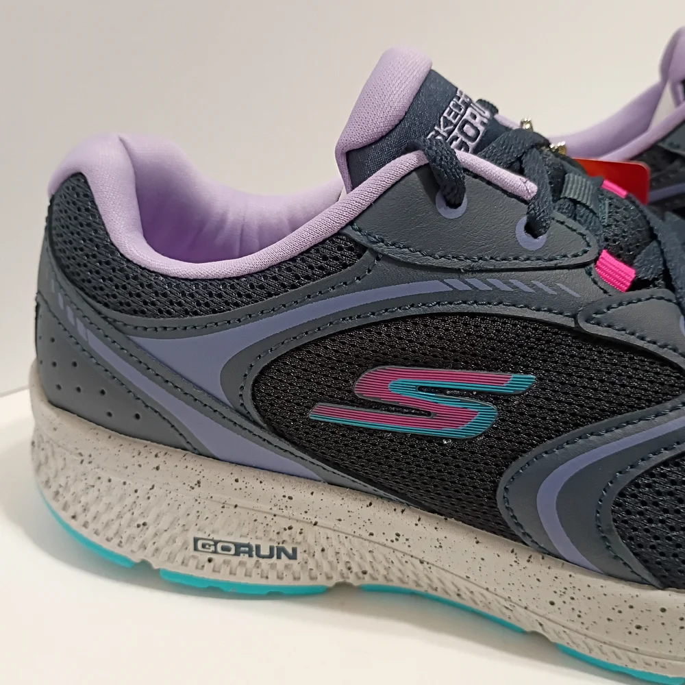 Skechers Go Run Consistent Vivid Horizon Lavender Training Sneakers - Picture 5 of 13